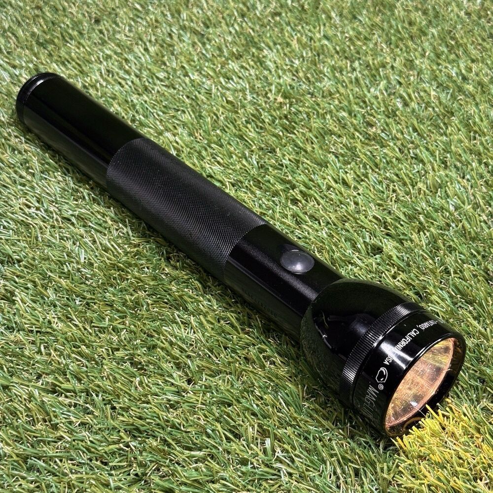Maglite Heavy Duty 3 Cell D Purple Flashlight 12" Mag-Lite Made in USA